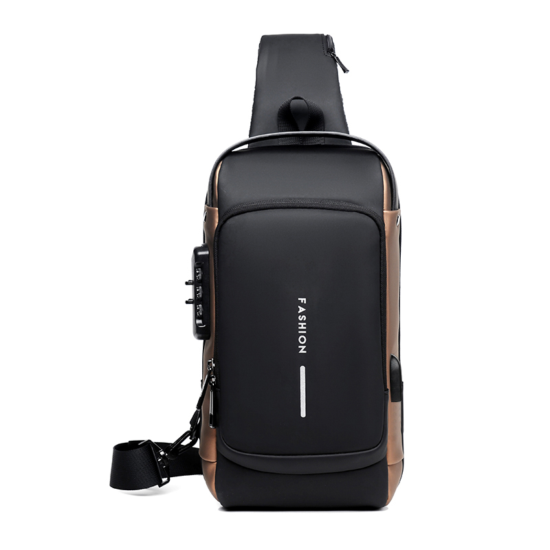 Travel Accessories Men - Sac à bandoulière multifonctionnel antivol USB
