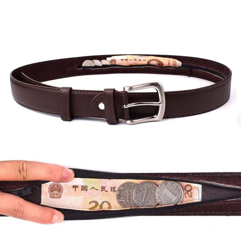 Money Belt Hidden - Ceinture de sécurité à fermeture éclair