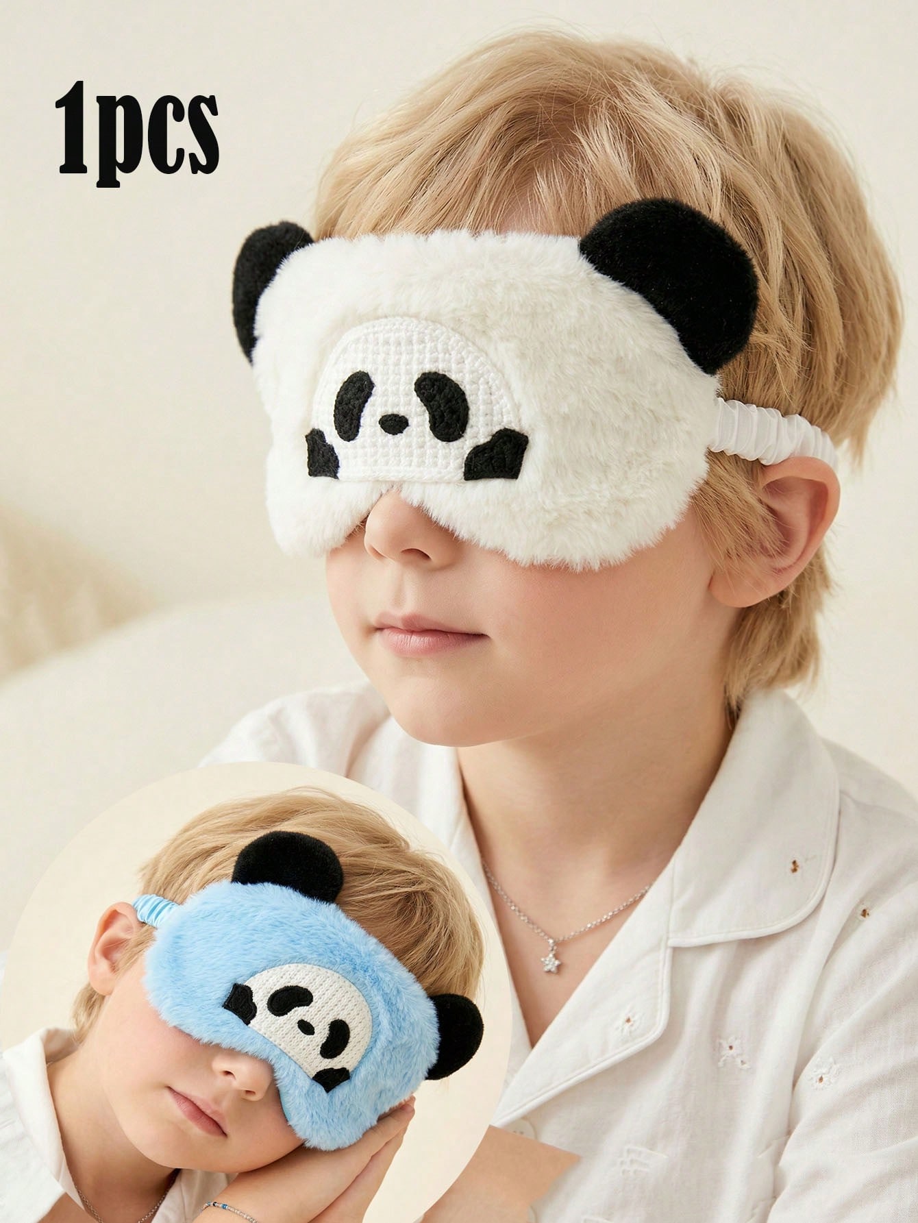 Travel Accessories Men - Masque de sommeil en peluche Panda