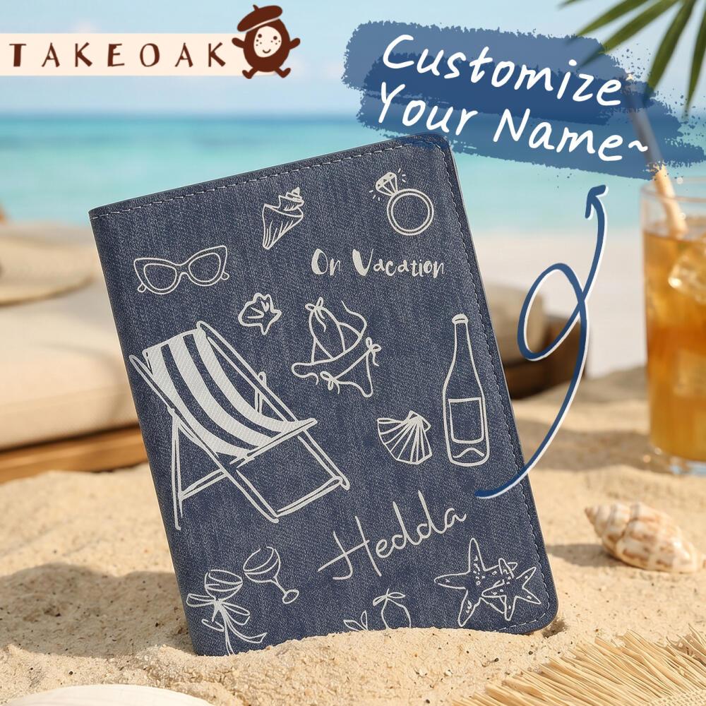 Travel Accessories Hong Kong - Protège-passeport personnalisé en cuir PU à