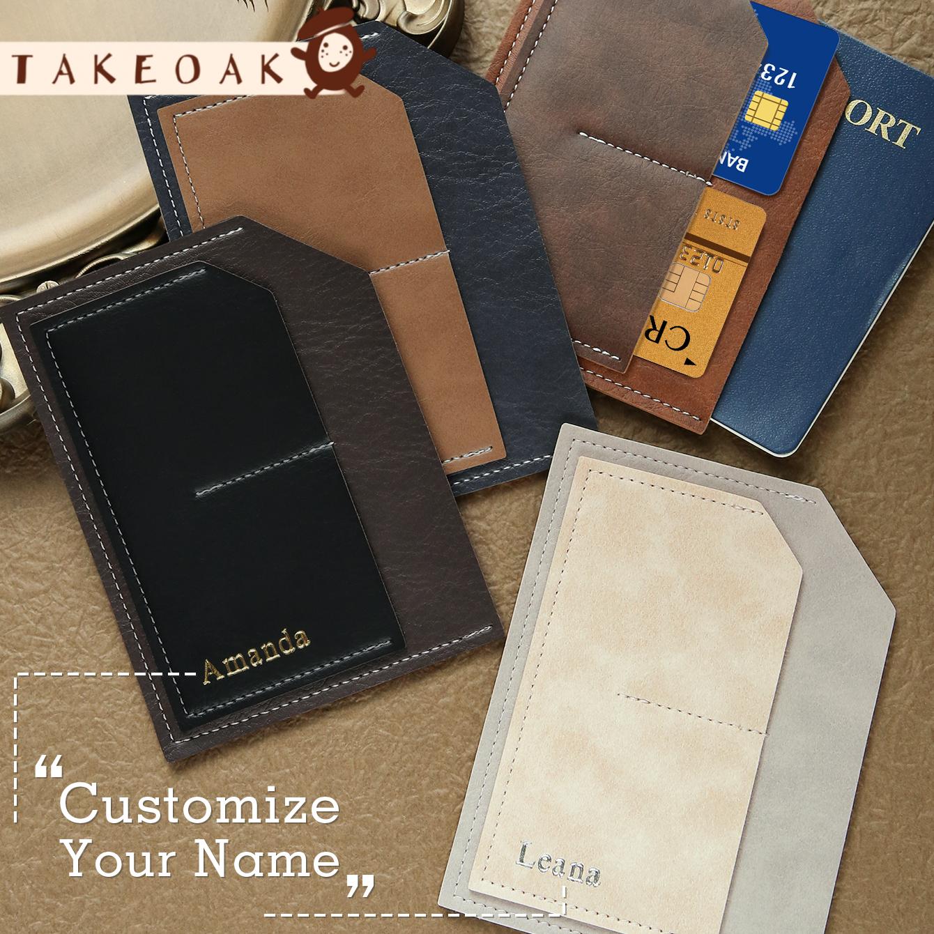 Travel Accessories Hong Kong - Housse de passeport personnalisée en cuir