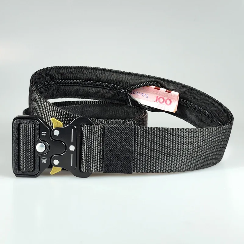 Money Belt Hidden - Ceinture antivol de voyage pour hommes,