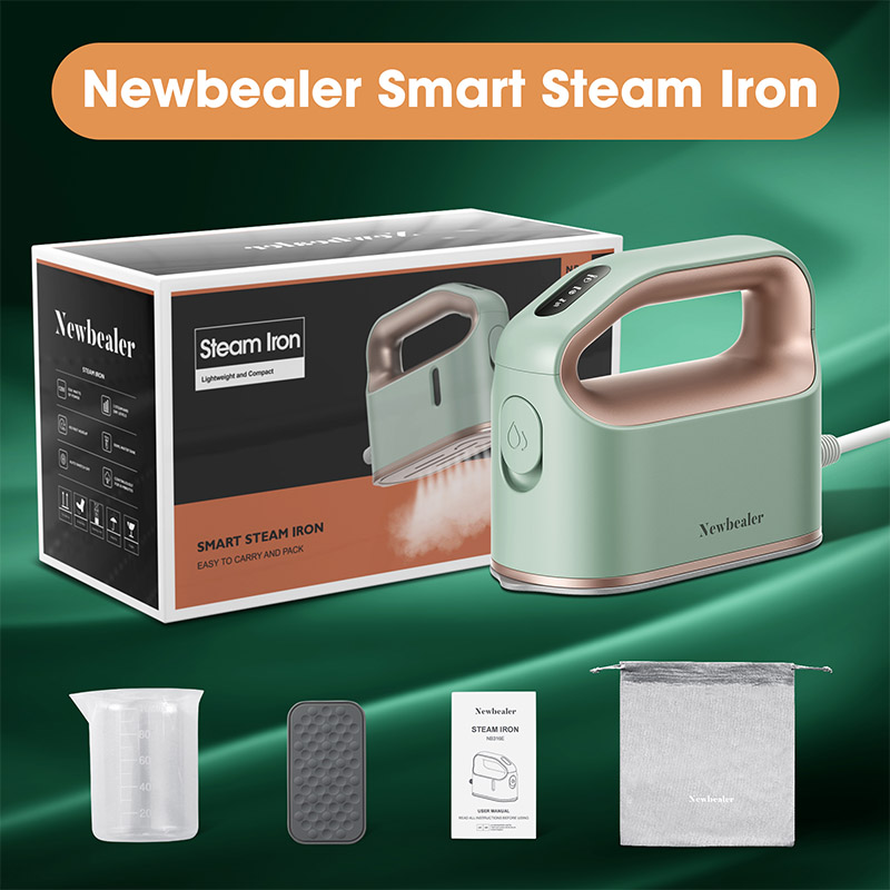 Portable Steamer Clothes - Défroisseur Vapeur Portable 3 Niveaux, Fer