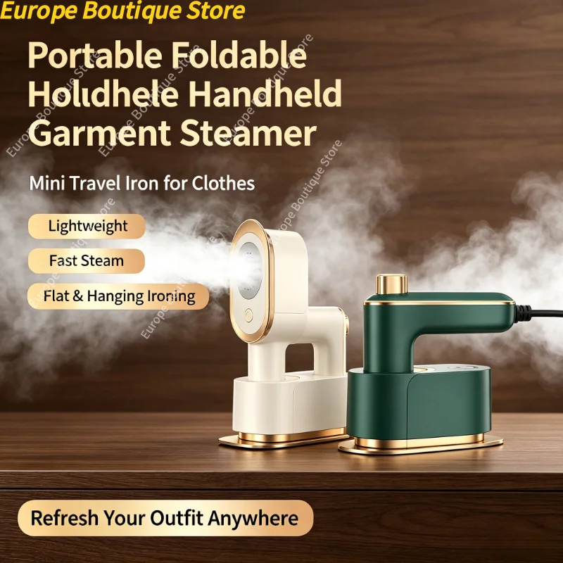 Portable Steamer Clothes - Défroisseur Vapeur Portable Pliable et Léger