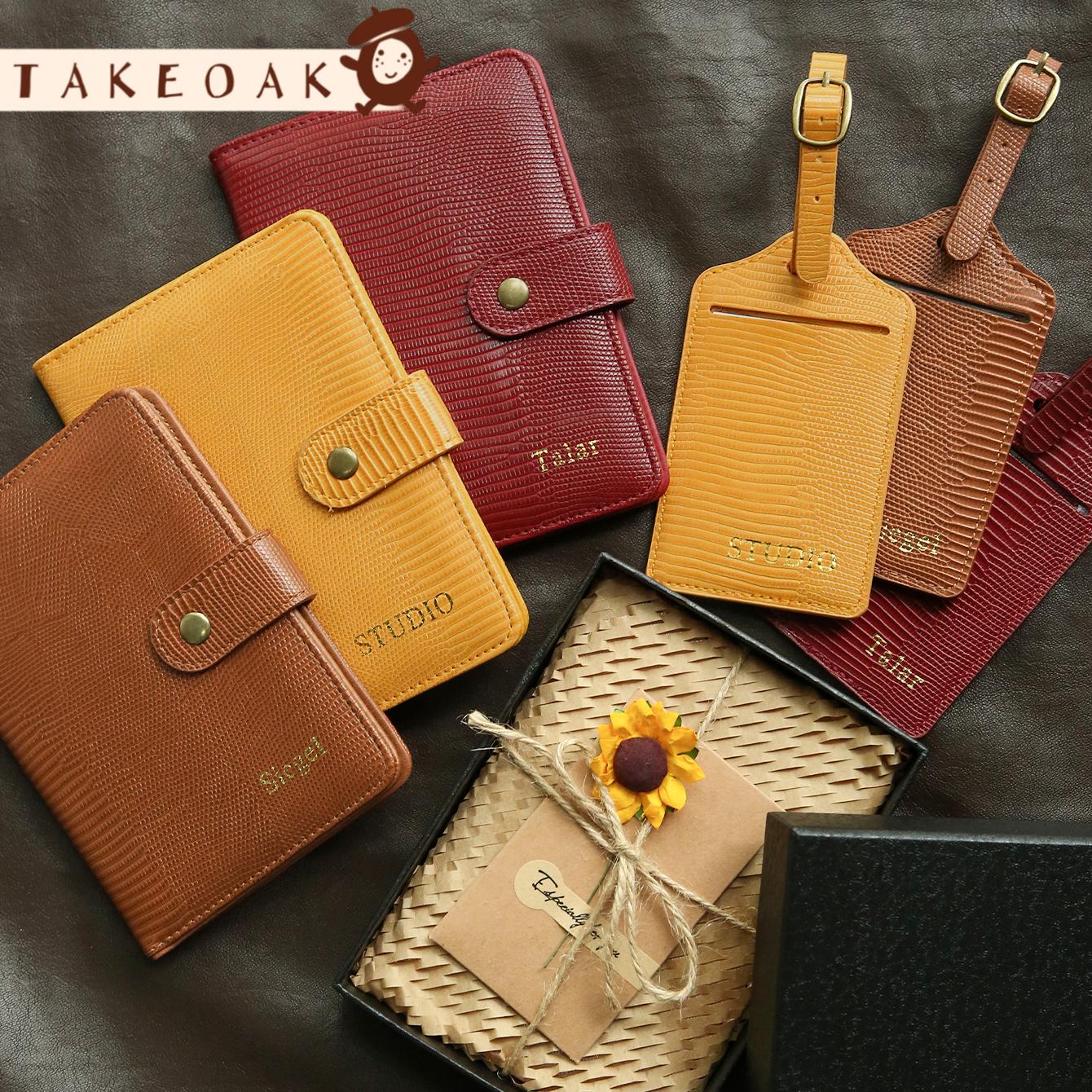 Travel Accessories Hong Kong - Ensemble Housse de Passeport et Étiquette
