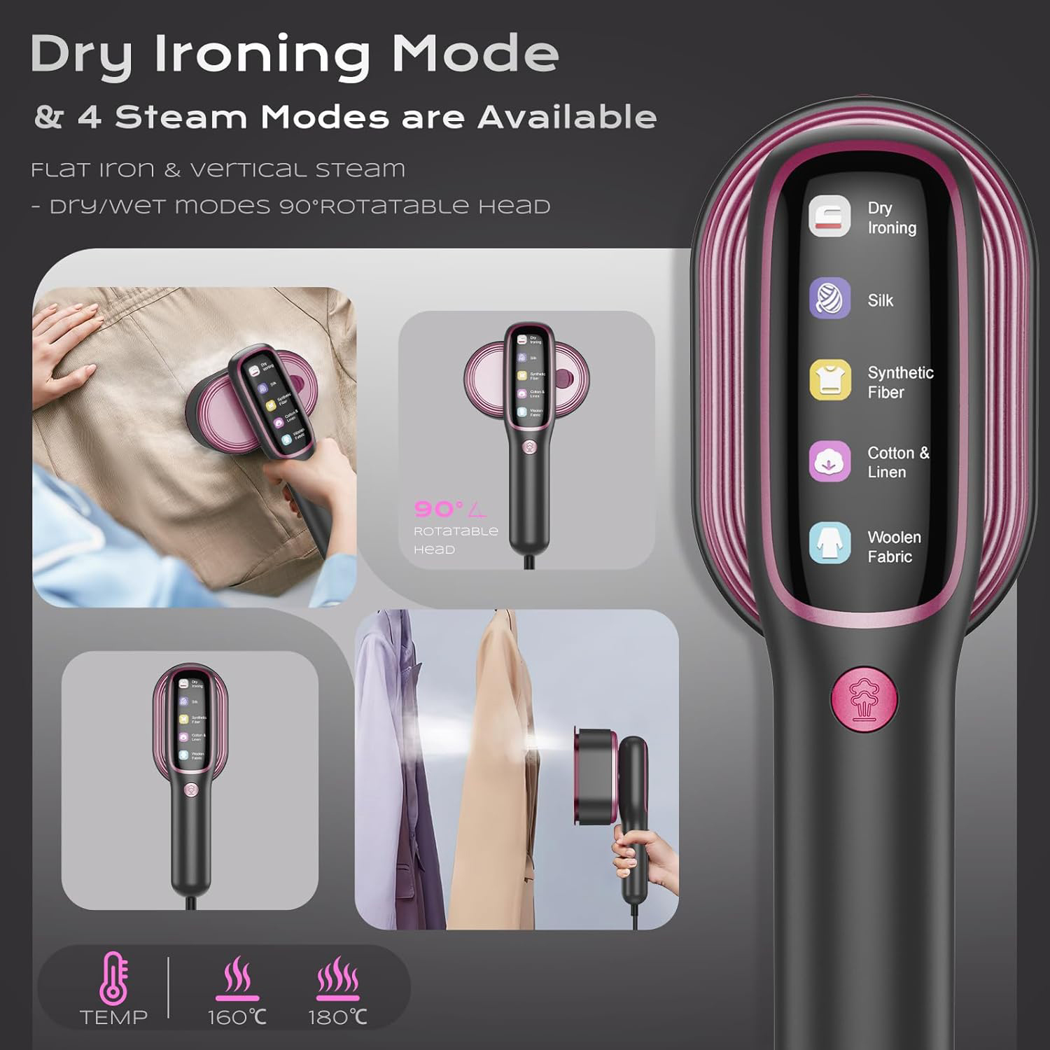 Nouveau Fer à Vapeur Portable  - Portable Steamer Clothes avis et prix