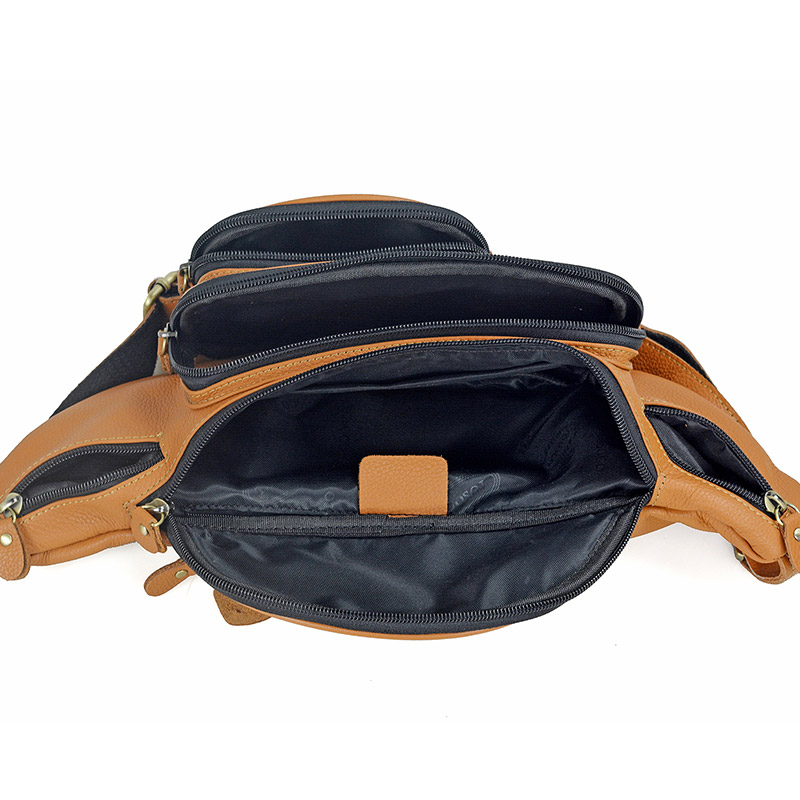 Sacs de taille en cuir véritab - Travel Accessories Men avis et prix