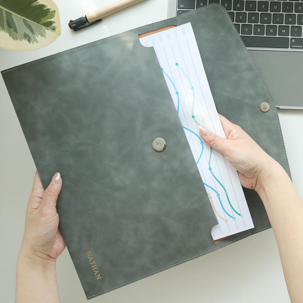 Porte-documents A4 en cuir PU  - Travel Accessories Hong Kong avis et prix