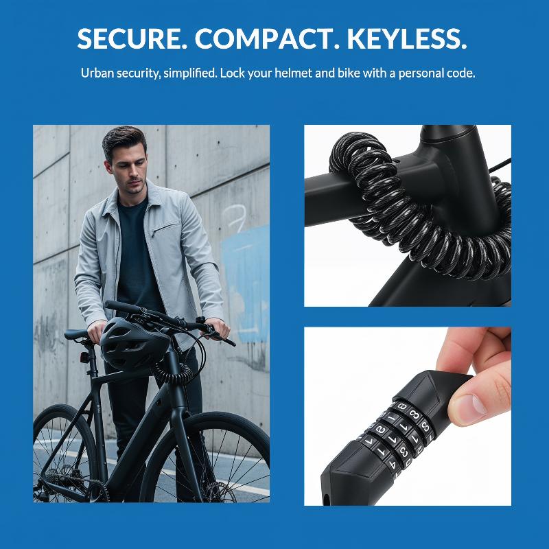 Nouvelle chaîne antivol pour m - Cable Lock Combination avis et prix
