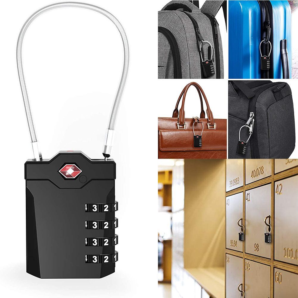 Cadenas à câble haute sécurité - Cable Lock Combination avis et prix