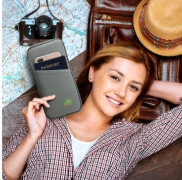 Portefeuille de voyage pour pa - Travel Wallet Slim avis et prix