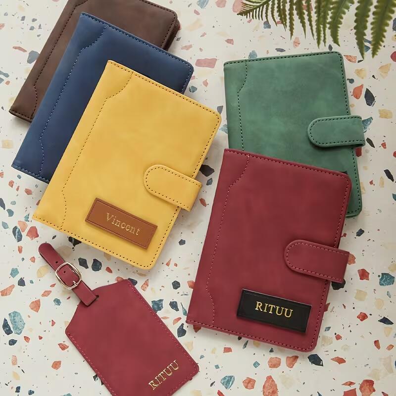 Porte-passeport en cuir person - Travel Accessories Hong Kong avis et prix