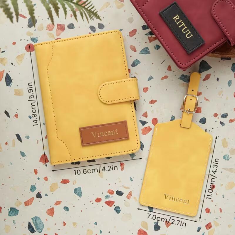 Porte-passeport en cuir person - Travel Accessories Hong Kong avis et prix