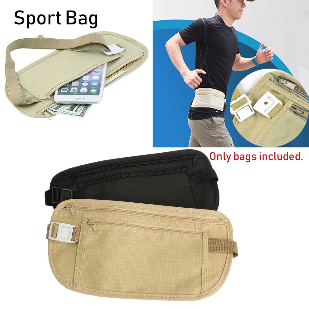 Sac banane discret en tissu, p - Travel Wallet Slim avis et prix