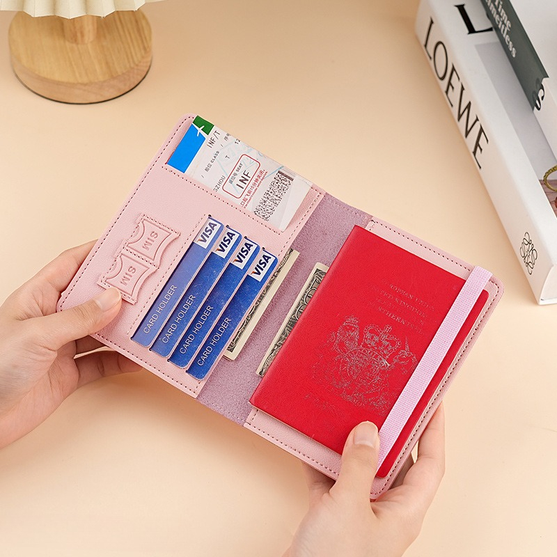 Housse de passeport en cuir PU - Travel Wallet Slim avis et prix