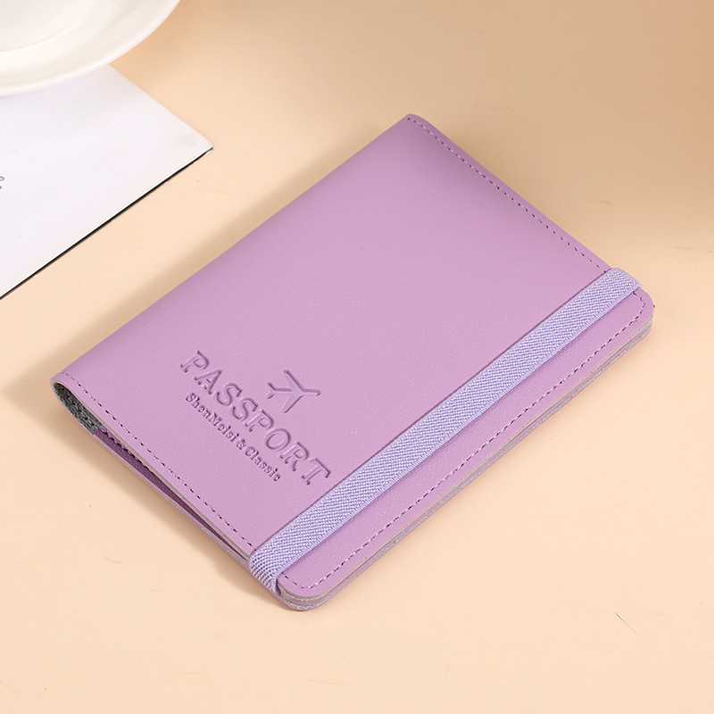Housse de passeport en cuir PU - Travel Wallet Slim avis et prix