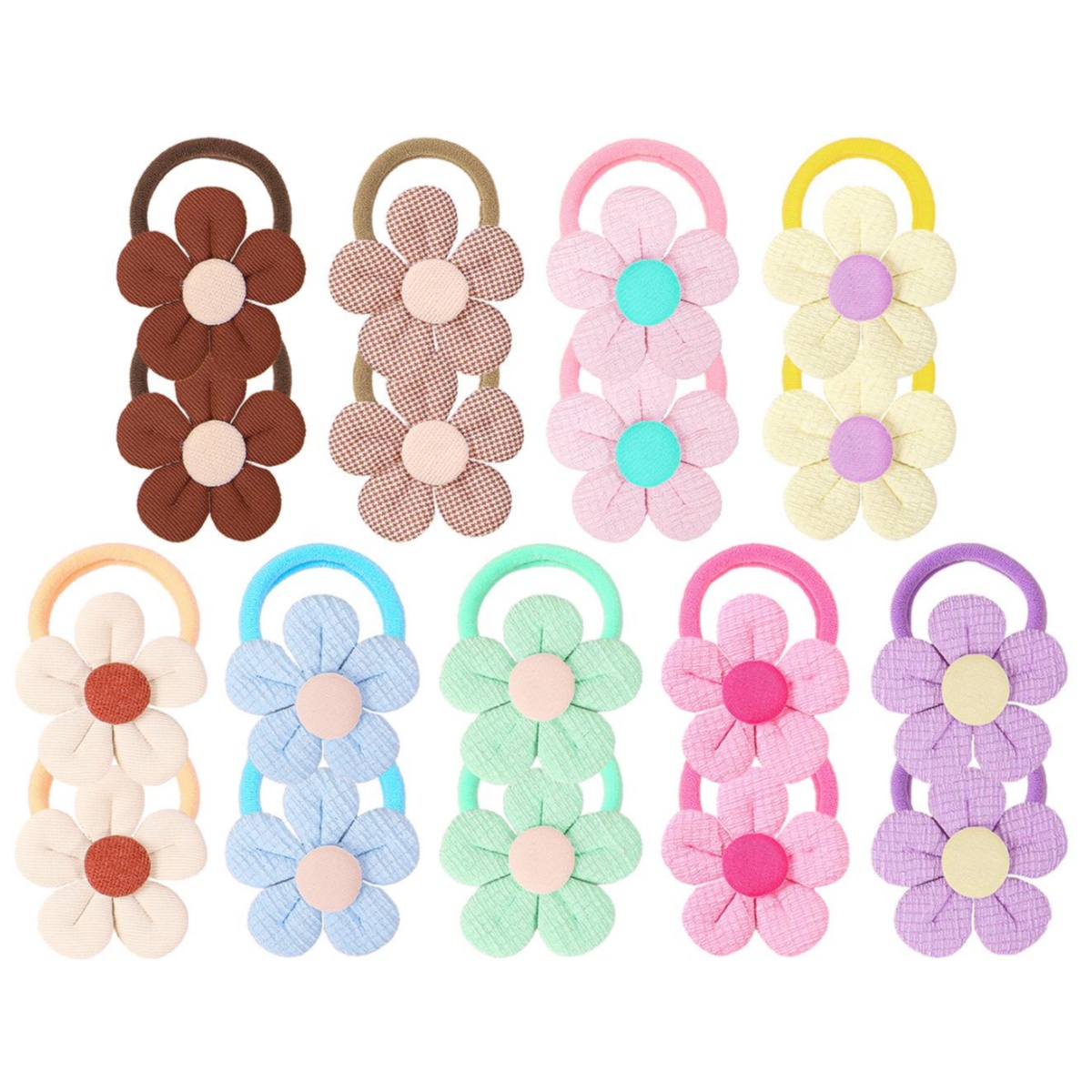 18 pièces tournesol cheveux cr - Travel Accessories For Kids avis et prix
