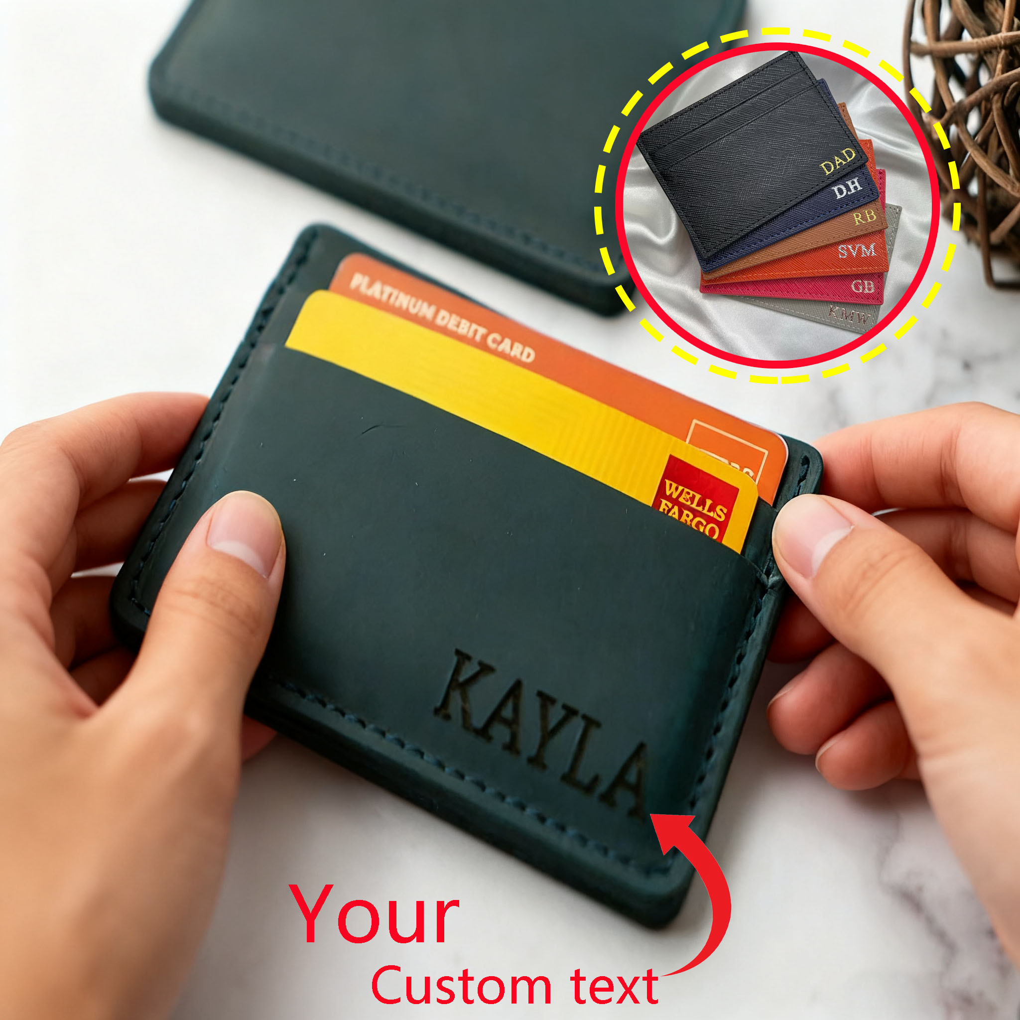 Porte-carte d'identité en cuir - Travel Wallet Slim avis et prix